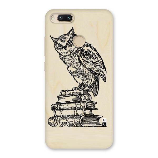Book Owl Back Case for Mi A1
