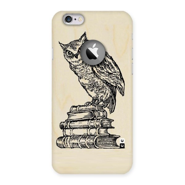 Book Owl Back Case for iPhone 6 Logo Cut