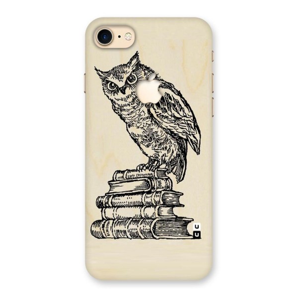 Book Owl Back Case for iPhone 7 Apple Cut