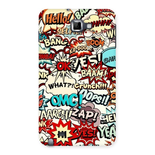Boom Zap Back Case for Galaxy Note