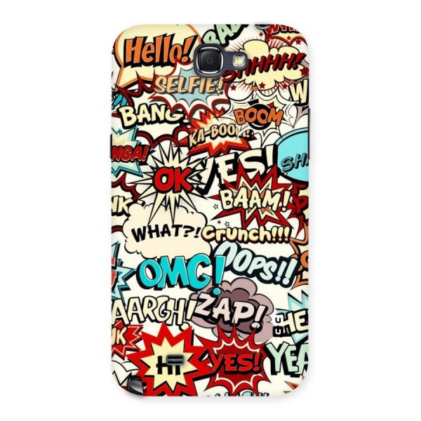 Boom Zap Back Case for Galaxy Note 2
