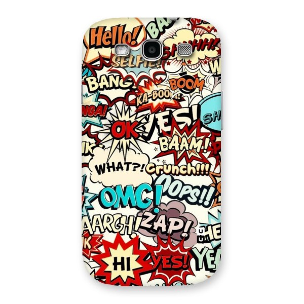 Boom Zap Back Case for Galaxy S3