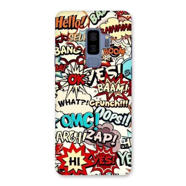 Boom Zap Back Case for Galaxy S9 Plus