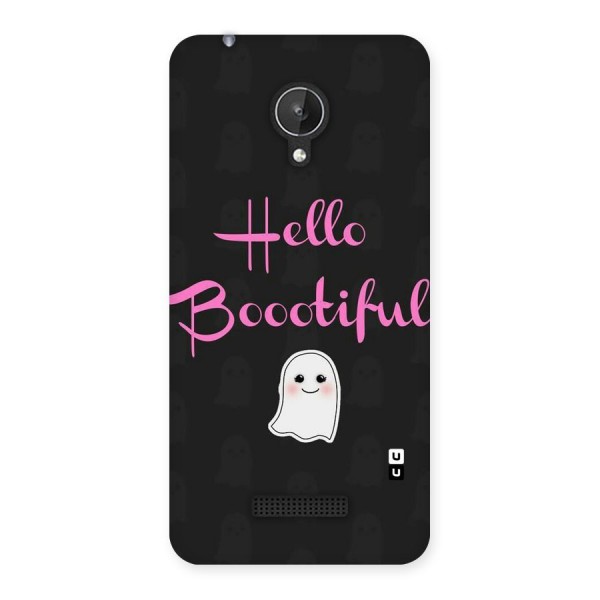 Boootiful Back Case for Micromax Canvas Spark Q380