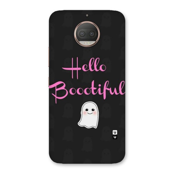 Boootiful Back Case for Moto G5s Plus