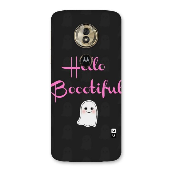 Boootiful Back Case for Moto G6 Play