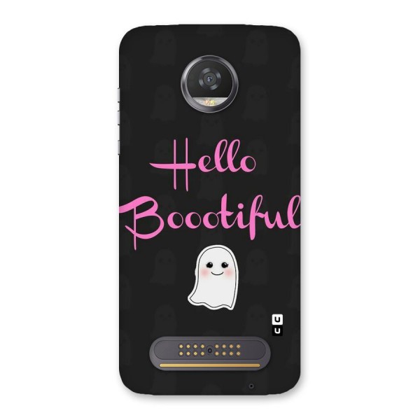 Boootiful Back Case for Moto Z2 Play