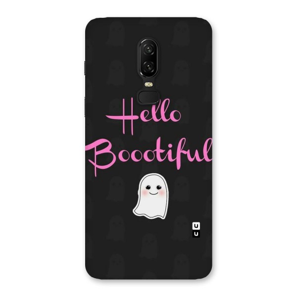 Boootiful Back Case for OnePlus 6