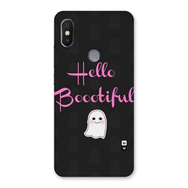 Boootiful Back Case for Redmi Y2