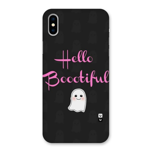 Boootiful Back Case for iPhone X