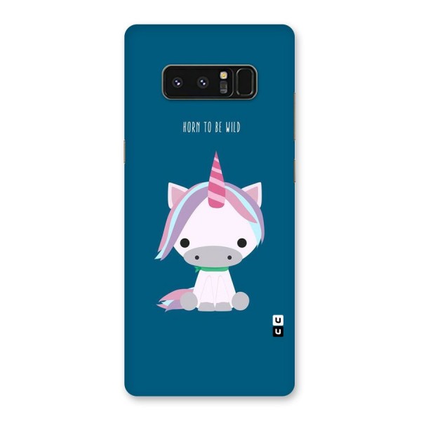 Born Wild Unicorn Back Case for Galaxy Note 8