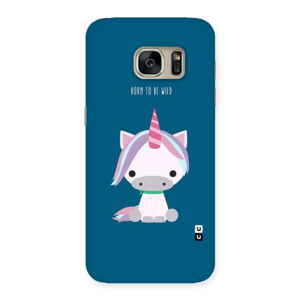 Born Wild Unicorn Back Case for Galaxy S7