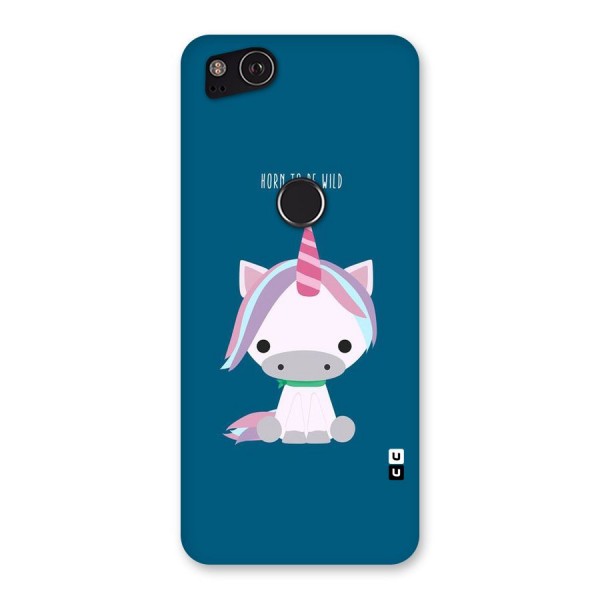 Born Wild Unicorn Back Case for Google Pixel 2