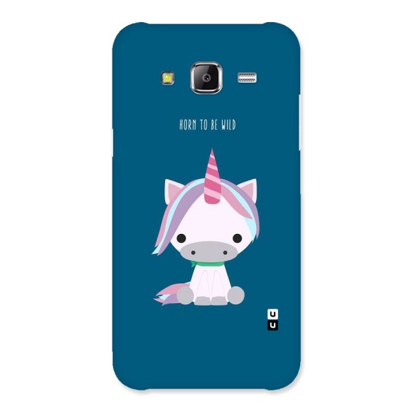 Born Wild Unicorn Back Case for Samsung Galaxy J5
