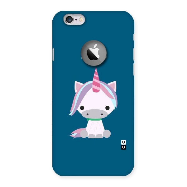 Born Wild Unicorn Back Case for iPhone 6 Logo Cut