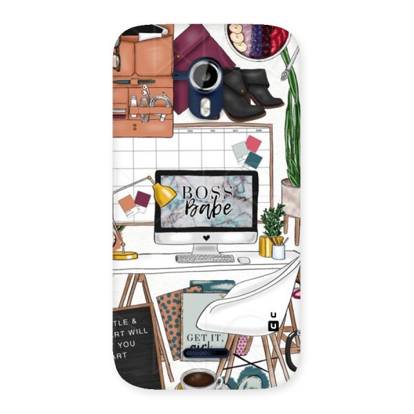 Boss Babe Back Case for Micromax Canvas Magnus A117