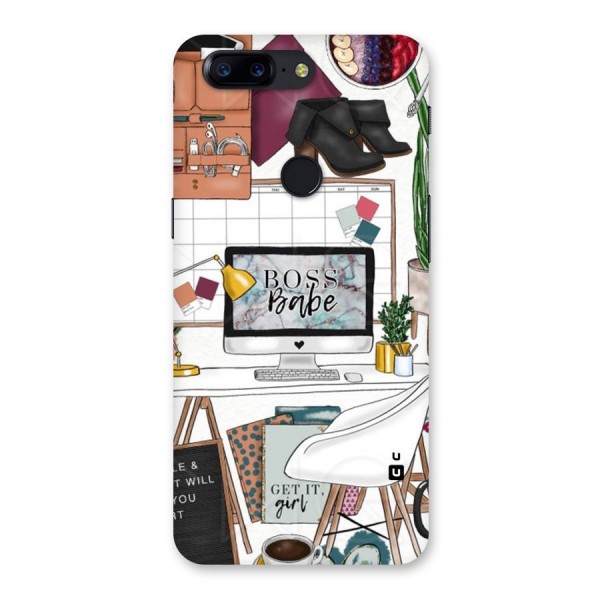 Boss Babe Back Case for OnePlus 5T