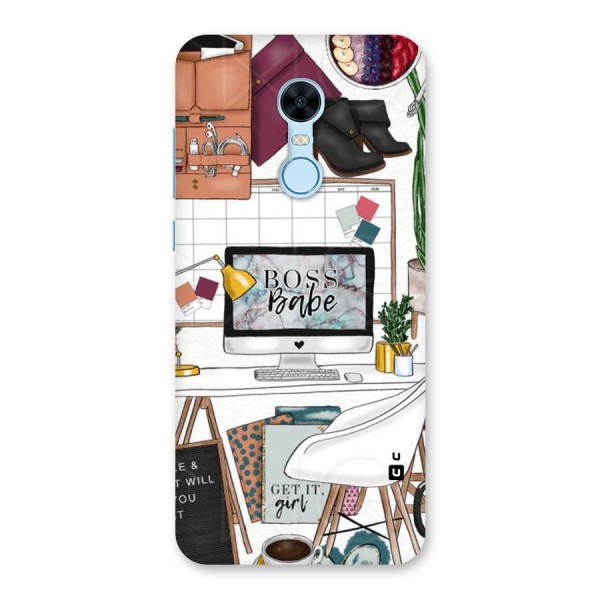 Boss Babe Back Case for Redmi Note 5