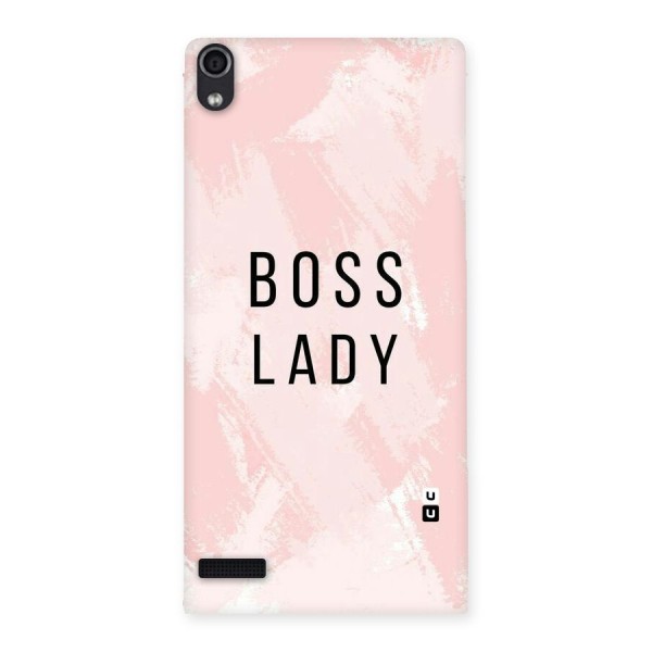 Boss Lady Pink Back Case for Ascend P6