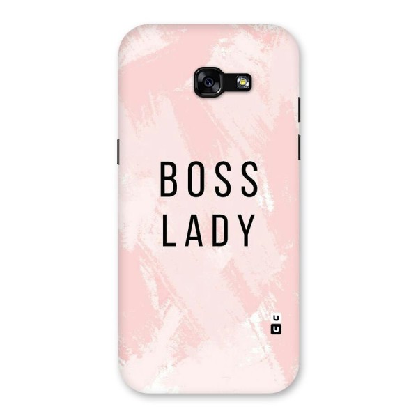 Boss Lady Pink Back Case for Galaxy A5 2017