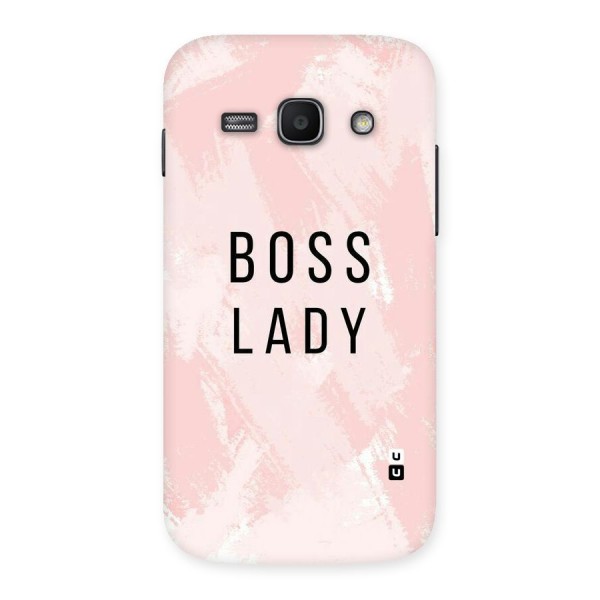 Boss Lady Pink Back Case for Galaxy Ace 3