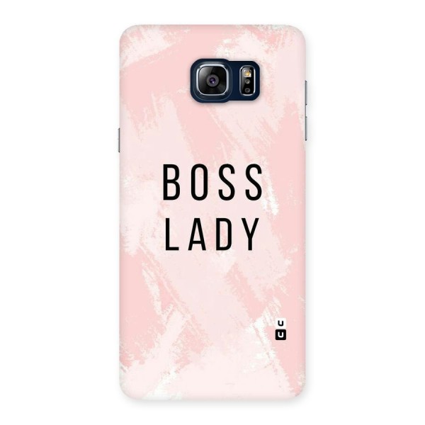 Boss Lady Pink Back Case for Galaxy Note 5