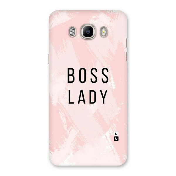 Boss Lady Pink Back Case for Galaxy On8