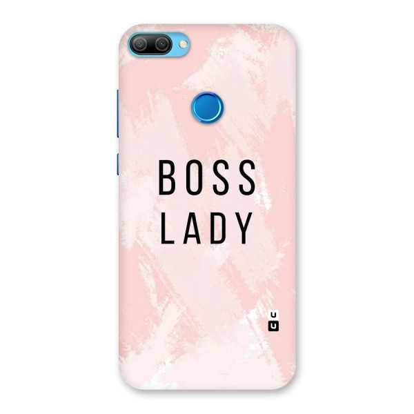Boss Lady Pink Back Case for Honor 9N