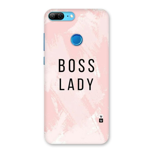 Boss Lady Pink Back Case for Honor 9 Lite