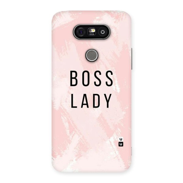 Boss Lady Pink Back Case for LG G5