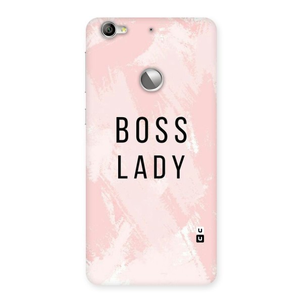 Boss Lady Pink Back Case for LeTV Le 1s
