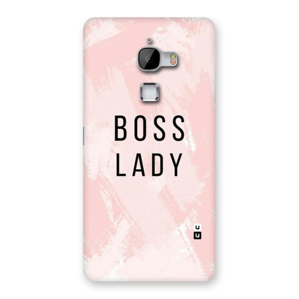 Boss Lady Pink Back Case for LeTv Le Max