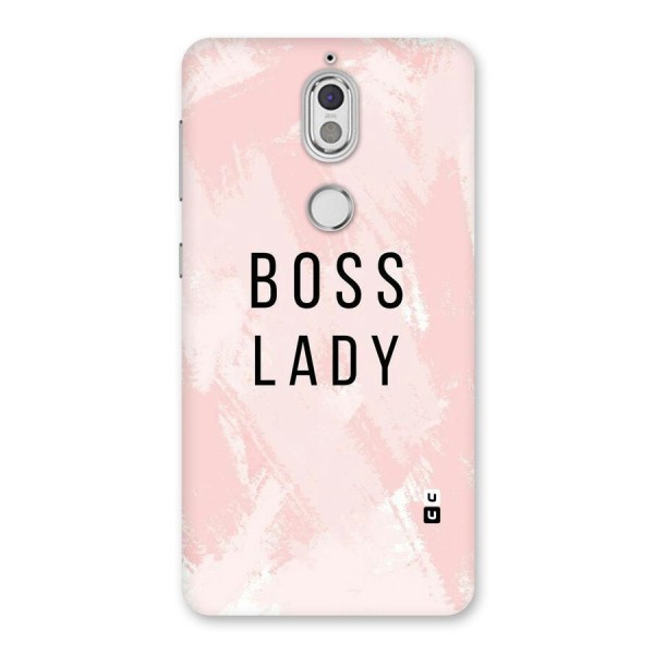 Boss Lady Pink Back Case for Nokia 7