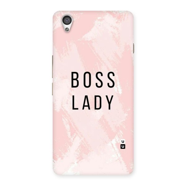 Boss Lady Pink Back Case for OnePlus X