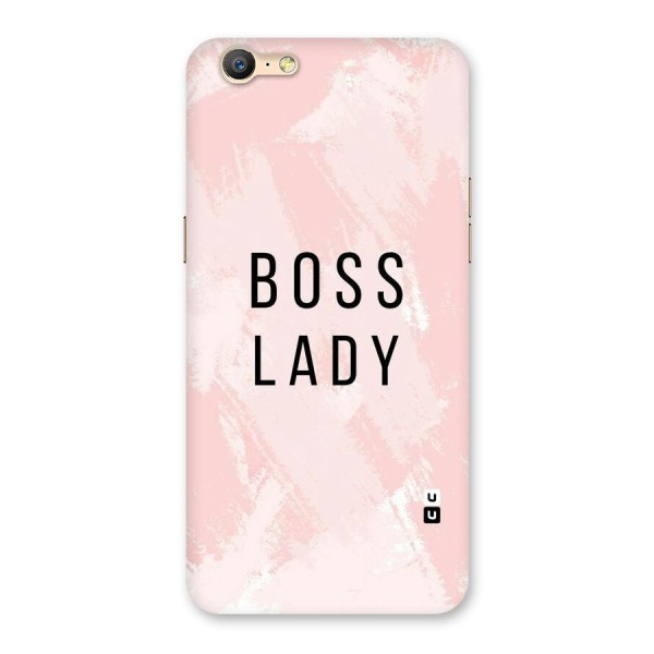 Boss Lady Pink Back Case for Oppo A39