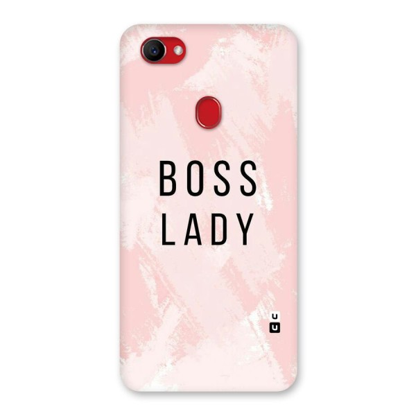 Boss Lady Pink Back Case for Oppo F7