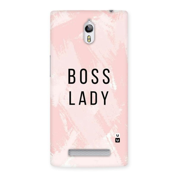 Boss Lady Pink Back Case for Oppo Find 7