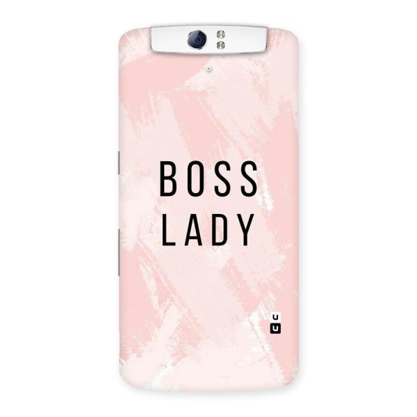 Boss Lady Pink Back Case for Oppo N1