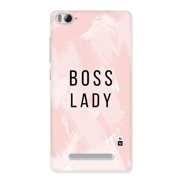 Boss Lady Pink Back Case for Xiaomi Mi4i
