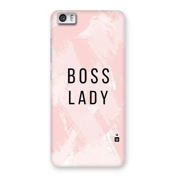 Boss Lady Pink Back Case for Xiaomi Redmi Mi5