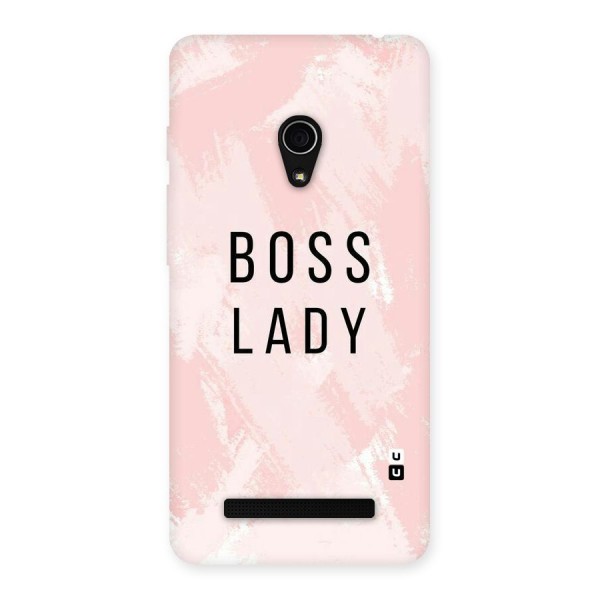 Boss Lady Pink Back Case for Zenfone 5