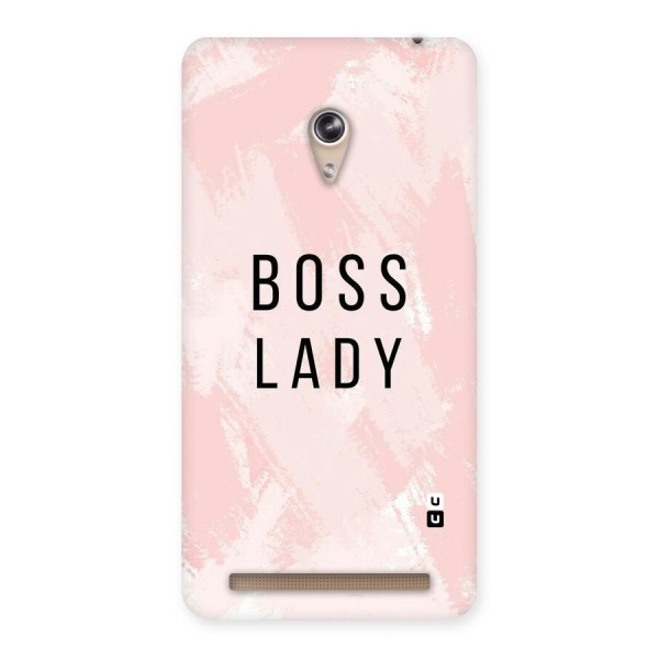 Boss Lady Pink Back Case for Zenfone 6