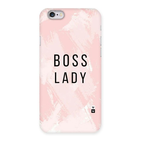 Boss Lady Pink Back Case for iPhone 6 6S