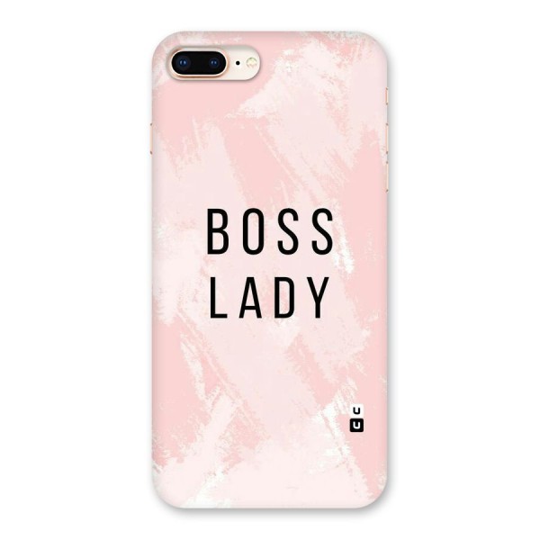 Boss Lady Pink Back Case for iPhone 8 Plus