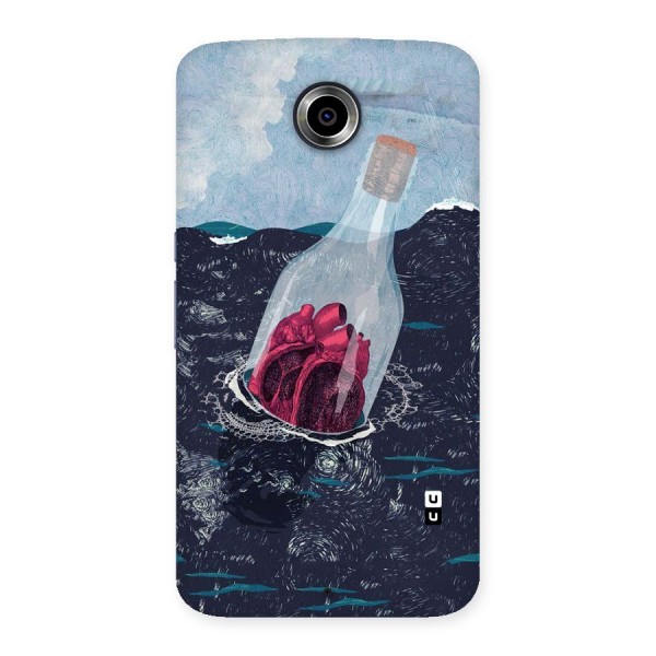 Bottle Heart Back Case for Nexsus 6