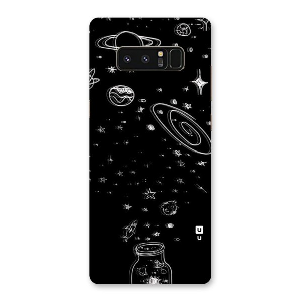 Bottle Of Stars Back Case for Galaxy Note 8