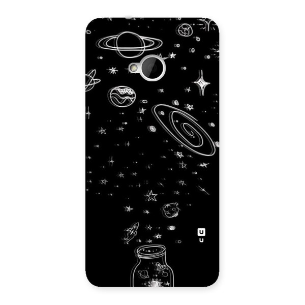 Bottle Of Stars Back Case for HTC One M7