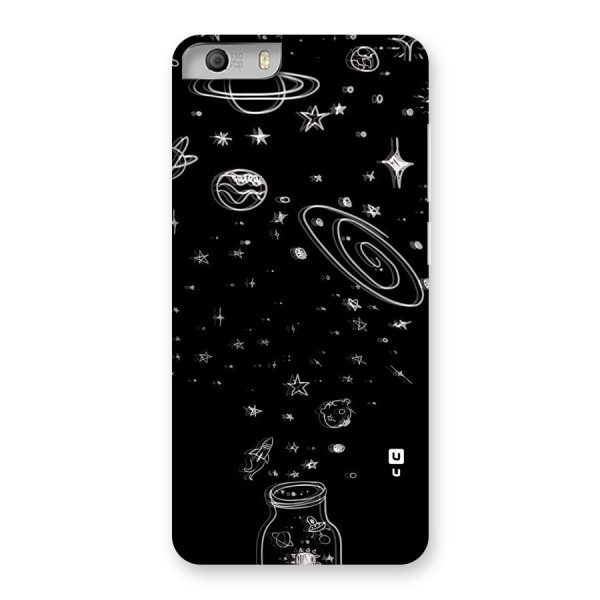 Bottle Of Stars Back Case for Micromax Canvas Knight 2