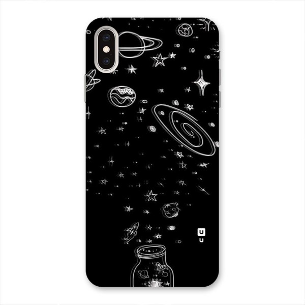Bottle Of Stars Back Case for iPhone XS Max