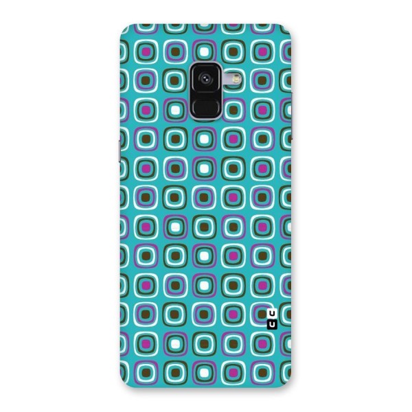 Boxes Tiny Pattern Back Case for Galaxy A8 Plus